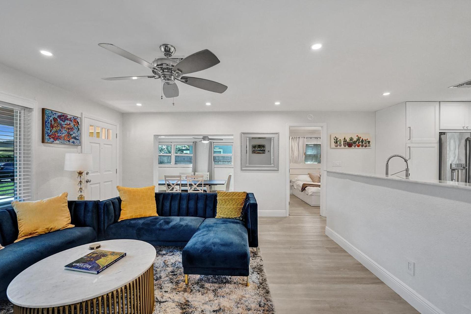 A Private, Fully Furnished Br In A Beautiful 3Br Casa Dania * Fort Lauderdale