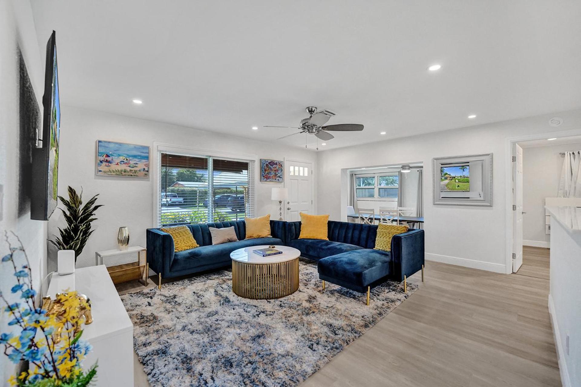 A Private, Fully Furnished Br In A Beautiful 3Br Casa Dania * Fort Lauderdale